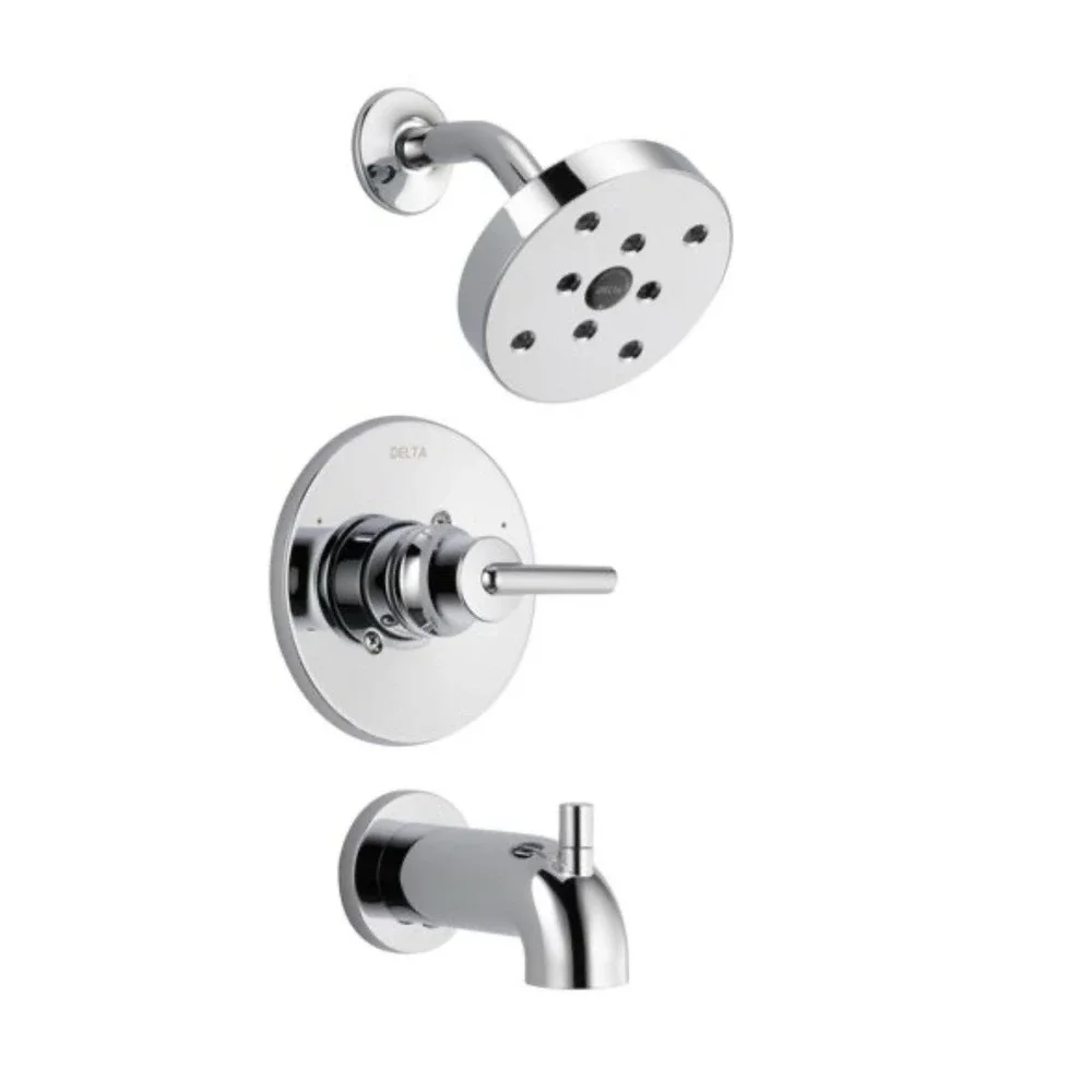 Delta T14459 Trinsic 14 Series Tub/Shower Trim Complete Chrome